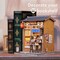 Morita-Ya Dollhouse Kit - Miniature Wizardi Roombox Kit with LED Light F07M51-90-CWGC205
